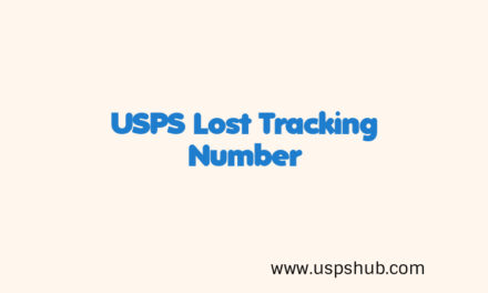 Lost USPS Tracking number