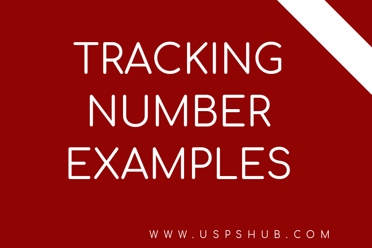 USPS Tracking Number Example & Format