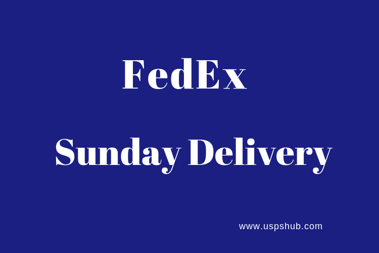 FedEx Sunday Delivery and Hours