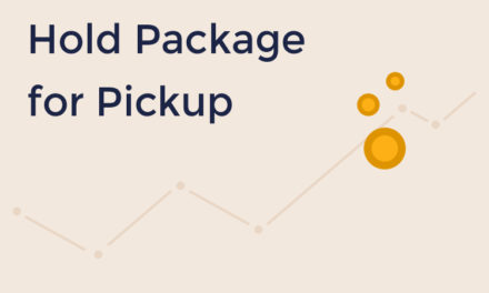 USPS Hold Package for Pickup