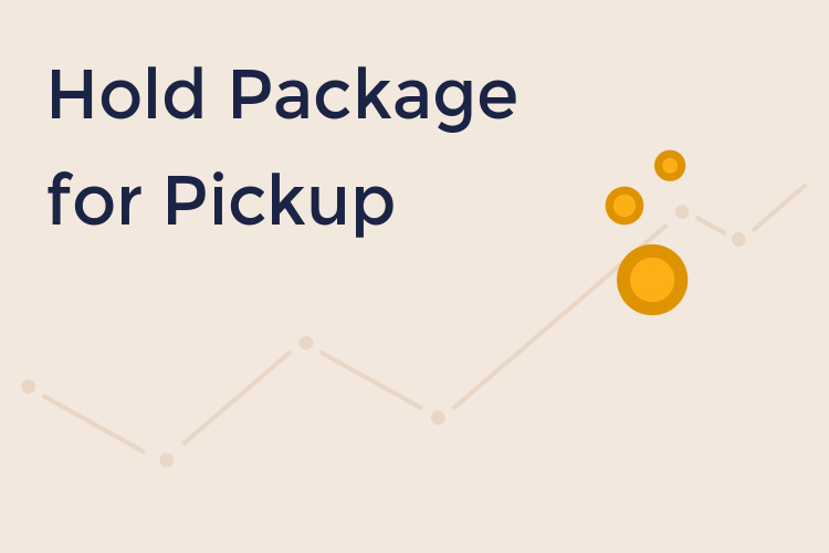 USPS Hold Package for Pickup