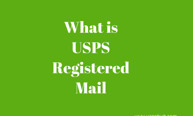 USPS Registered Mail Service