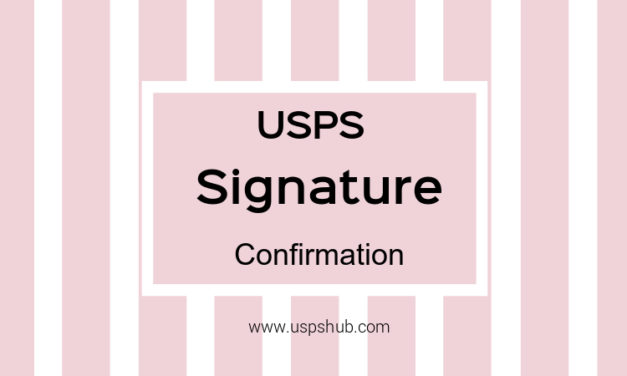 USPS Signature Confirmation Service