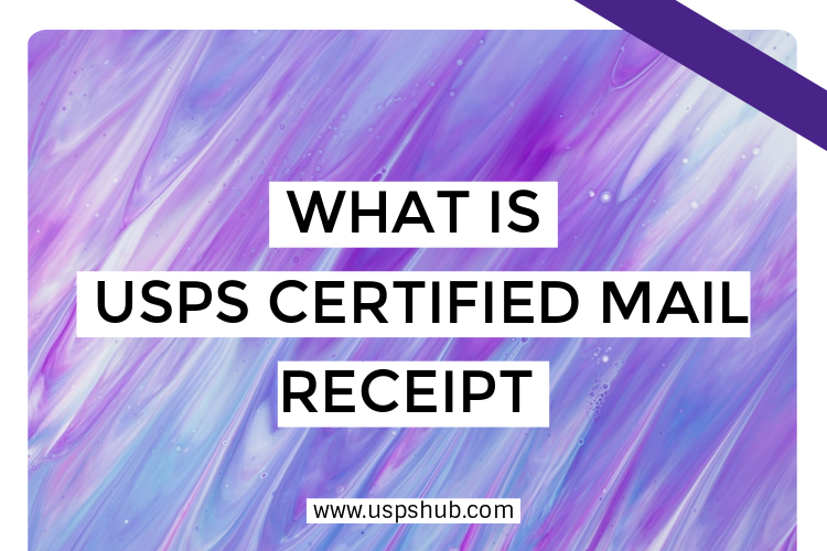 USPS Certified Mail Receipt
