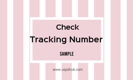 UPS Tracking Number with Latest Sample