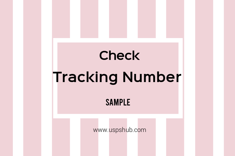 UPS Tracking Number with Latest Sample