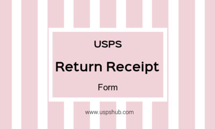 USPS Return Receipt 3811 Form