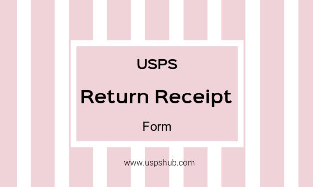 USPS Return Receipt 3811 Form