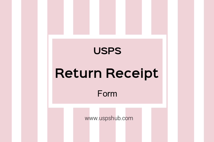 USPS Return Receipt 3811 Form